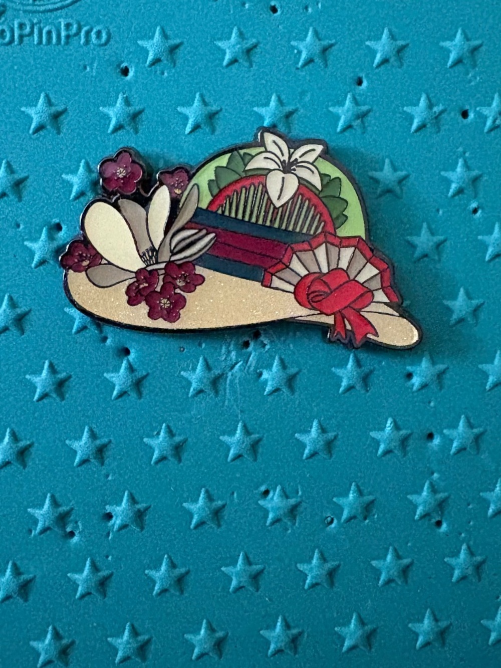Mulan Inspired Hat Loungefly Pin